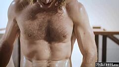 Desperate big tits actress pushes limits in 69 and rough domination for the role