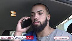 Gorgeous Naughty Blonde Wifey Cant Resist Black Cock for Horny Fucking and Blowjob with Cumshot