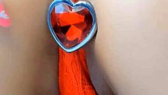 Hot Brunette Extreme Teasing Titsfuck And Buttplug Anal! What A Sexy Goddess With Big Tits And Ass!