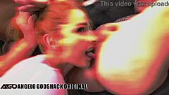 Lucianna Lucci takes on 6on1 anal dp with rimming and rough gaping