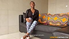 How does this massive tits ebony slut get stretched in interracial domination?