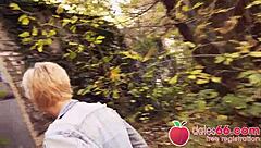 Suggestive Slim German milf craves intense outdoor sex on public dates.