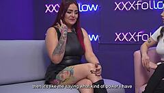 Christy evans and dani ortiz share intense session