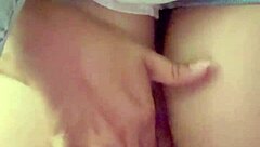 Colombian amateur secretary sneaks in a quick masturbation session at work away from her boss