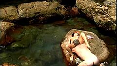 Imagine A Mature Man Thrusting Into Exotic Babe With Natural Tits And Big Clit In Outdoor Cowgirl And Anal