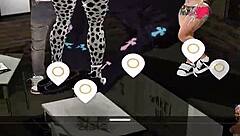 damn, this big booty bitch is twerking hard at my party - join in!