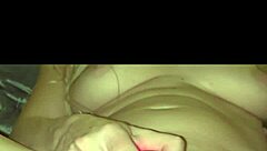 Watch cute blonde toy her wet pussy after bath! 💦👱‍♀️