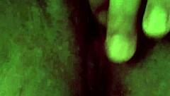 Swollen lips after intense pounding and creamy finish