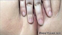 Blonde girlfriend flashes tits outdoors boyfriend catches her recording chubby amateur gets busted in public interracial fun