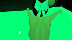 muscular mommy passionately rails her girlfriend with intense futa action in steamy bedroom encounter touching pussy