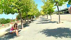 Young Babe Gets Wild Cock Ride And Fingering Deep In Forest Adventure