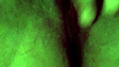 Swollen lips after intense pounding and creamy finish