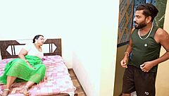 Massive Ass Shakes In Bed While Desi Bhabhi Contrasts With Intense Hardcore Fucking