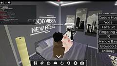 white slut got fucked by bbc in roblox