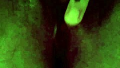 Swollen lips after intense pounding and creamy finish