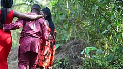 What Happens When Two Ebony Beauties Dive Into A Steamy Threesome Licking Session