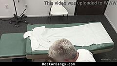 Devious Doctor Demands Sex For Cash From Shy Innocent Patient In Hospital Threesome With Nurse