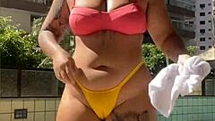 Ruiva Rabuda Da Buceta Inchada Fazendo Live!