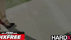 Fiery Lesbian Feast - Katrina Colt And Ella Reese Grind And Lick In Red