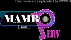 Provocative busty Brazilian with big ass takes on gangbang with monster cocks in anal double penetration and sloppy blowjobs while twerking