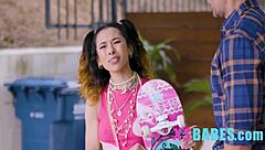 Petite 18+ Teen Skates And Mates Boldly