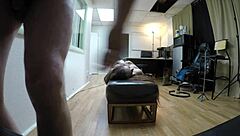 Skinny audrey decker suggests extreme pov casting with choking gagging blowjob deepthroat and hardcore pussy action