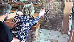 Caught wife cheating with pool guy on hidden cam in homemade voyeur video