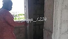 Engineer Pounds His Boss Hard Outdoors With Loud Moans And Screams