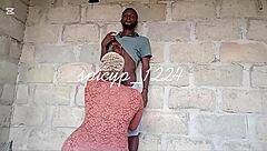 Engineer Pounds His Boss Hard Outdoors With Loud Moans And Screams