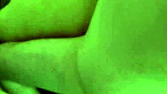 Oops, that premature creampie needs cleanup after amateur couple's doggystyle femdom blooper.