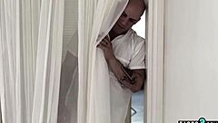 i got tricked by masseuse and her husband into fucking during teen massage session