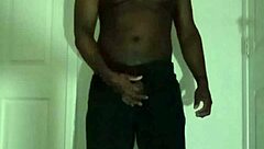 New meme features solo creator in a fun cum-themed room adventure with playful masturbation