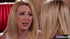 Cute Teen 18+ Eats Out Tribbing Lesbian With Small Tits