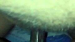 hey check out this hairy ebony college student getting creampie from boyfriend in missionary