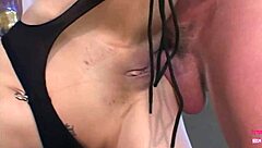 These Brunettes Satisfy In Hot Threesome Action