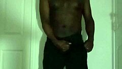 New meme features solo creator in a fun cum-themed room adventure with playful masturbation