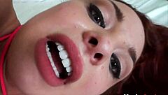 hey, why not fuck this redhead's huge tits and ass outdoors in public pov?