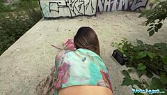 is kitty really that pretty or just an amazing cock sucker in public pov action?