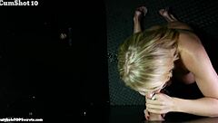 Rachel Takes Cumshot Number Eleven With Gloryhole Swallow And Cum On Face