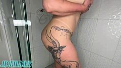 Wow! Busty Latina Milf Fists Her Ass and Sucks It in Interracial Action!