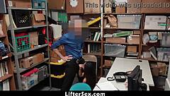 Hey officer, can I use my small Asian ass to seduce you for bail after spanking?