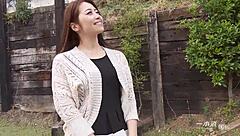 Seductive Japanese Beauty Maki Hojo Enjoys Virtual Date And Blowjob