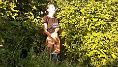 takšen intenziven užitek od tveganega javnega drkanja v naravi do letečega orgazma na prostem