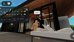 Hey, fodendo uma vadia fofa milionária na mansão dela - brookhaven!