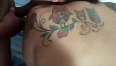 Subtle hints of passion as hubby lets friend enjoy her big tits while he takes her from behind.