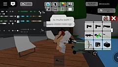 Hey, fodendo uma vadia fofa milionária na mansão dela - brookhaven!