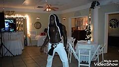 why do these vixens turn a simple gathering into a wild ebony shaft orgy