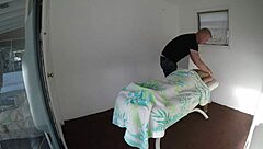 Kristi Love Skinny Blonde Massage with Feet Choking Gagging Deepthroat Blowjob Pussy Action