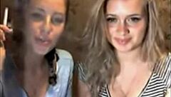 Hey, Watch These Girls On Cam Lighting Up Cigarettes With Excitement!