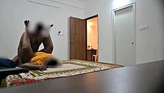 indian couples hanging out in front of muslim maid jamila